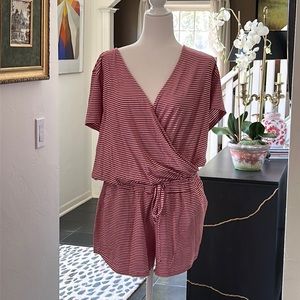 Vineyard Vines one-piece romper with shorts.